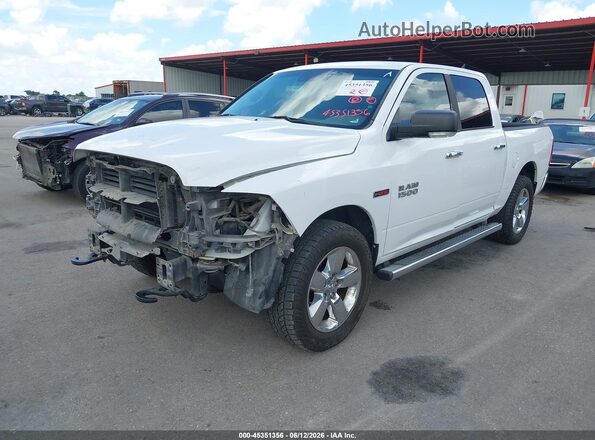 1C6RR7LM9GS172439 2016 RAM 1500 White წინა მარცხენა ხედი სამი მეოთხედიდან