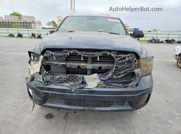 1C6RR7LM9JS241783 2018 RAM 1500 Black წინა ხედი