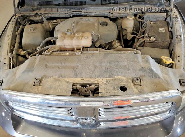 1C6RR7LMXJS353587 2018 RAM 1500 Gray Սալոնի հետևի տեսք