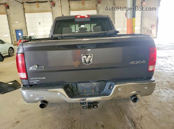 1C6RR7LMXJS353587 2018 RAM 1500 Gray Հետևի տեսք