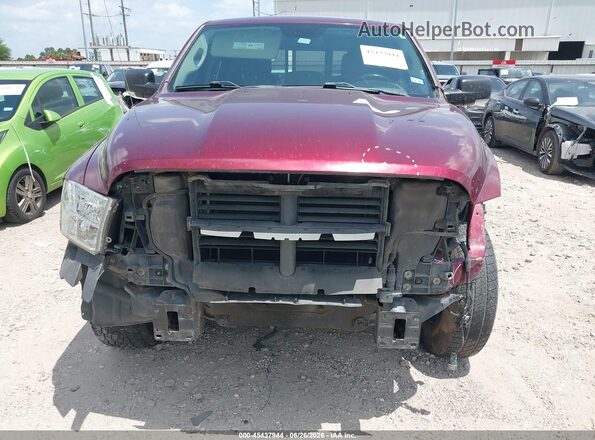 1C6RR7LT0HS531699 2017 RAM 1500 Burgundy Սալոնի հետևի տեսք