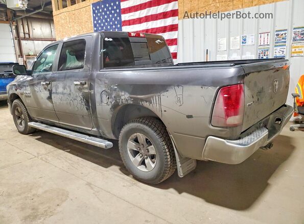 1C6RR7LT2GS234156 2016 RAM 1500 Gray Trasero izquierdo