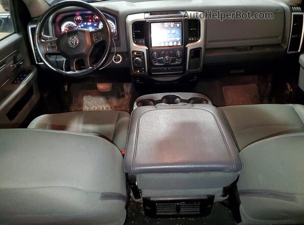 1C6RR7LT2GS234156 2016 RAM 1500 Gray Vista del salpicadero