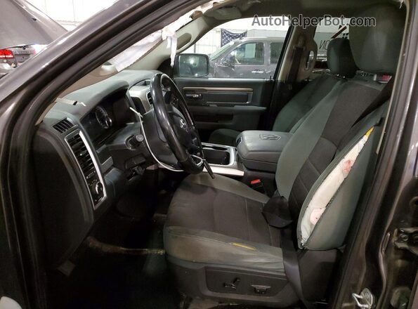1C6RR7LT5GS350581 2016 RAM 1500 Gray Front interior view