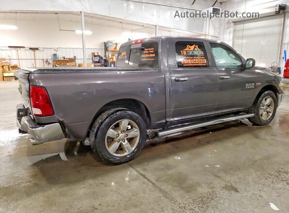 1C6RR7LT5GS350581 2016 RAM 1500 Gray Rear right
