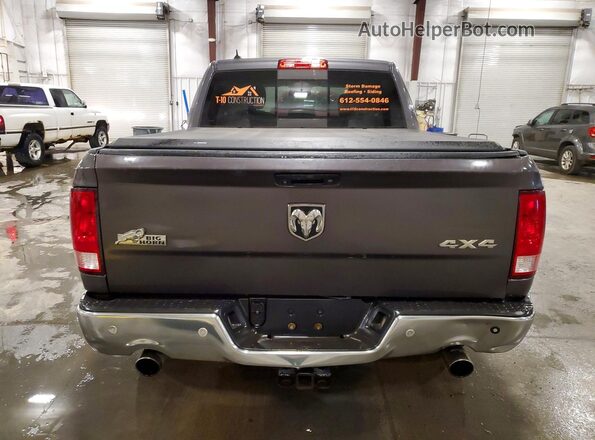 1C6RR7LT5GS350581 2016 RAM 1500 Gray Rear view