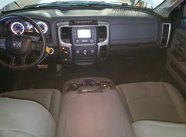 1C6RR7LT5JS223708 2018 RAM 1500 White Առջևի վահանակի տեսք