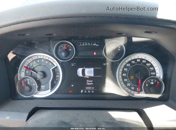 1C6RR7LT6GS129507 2016 RAM 1500 Black Հետևի նստատեղերի տեսք