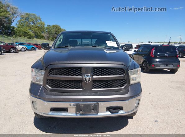 1C6RR7LT6GS357345 2016 RAM 1500 Gray ხელსაწყოთა პანელის ხედი