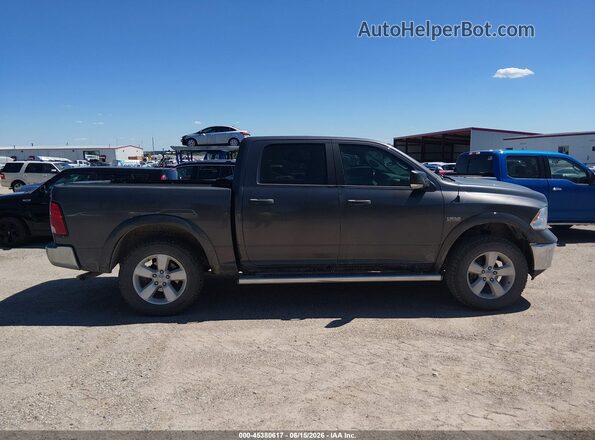 1C6RR7LT6GS357345 2016 RAM 1500 Gray უკანა სალონის ხედი