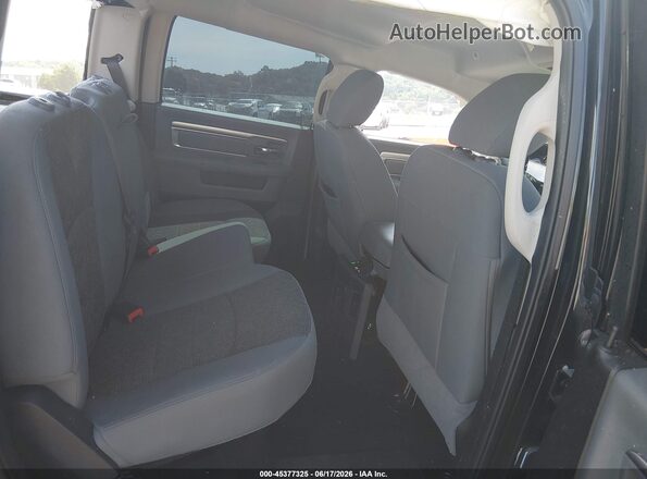 1C6RR7LT6JS196728 2018 RAM 1500 Black VIN კოდის სტიკერის ხედი