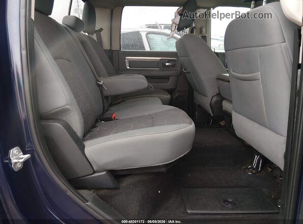 1C6RR7LT7JS107846 2018 RAM 1500 Blue VIN կոդի պիտակի տեսք