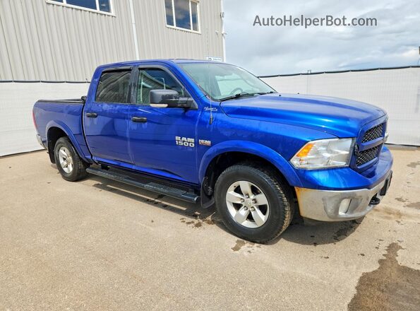 1C6RR7LT7JS124405 2018 RAM 1500 Blue Front right