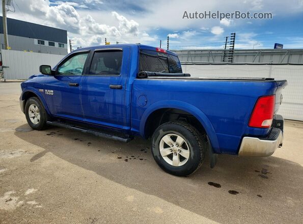1C6RR7LT7JS124405 2018 RAM 1500 Blue Rear left