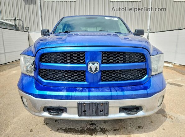1C6RR7LT7JS124405 2018 RAM 1500 Blue Front view