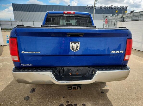 1C6RR7LT7JS124405 2018 RAM 1500 Blue Rear view