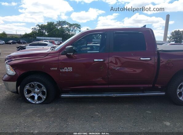 1C6RR7LT8HS780042 2017 RAM 1500 Red Դիմացի տեսք