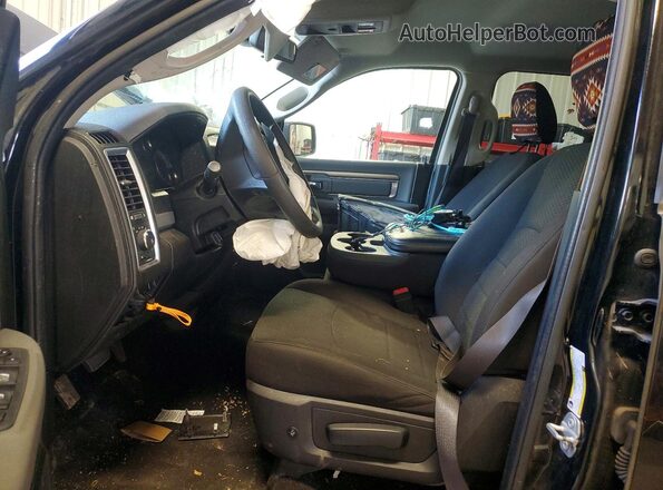 1C6RR7LT9LS141046 2020 RAM 1500 Black Front interior view
