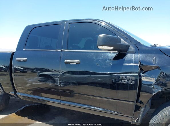 1C6RR7LTXGS193825 2016 RAM 1500 Black Vista interior trasera