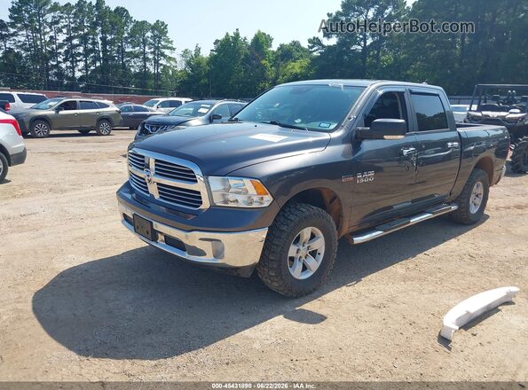 1C6RR7LTXHS627498 2017 RAM 1500 Gray Առջևի ձախ երեք քառորդ տեսարան