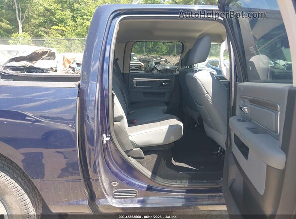 1C6RR7LTXJS343519 2018 RAM 1500 Blue VIN կոդի պիտակի տեսք