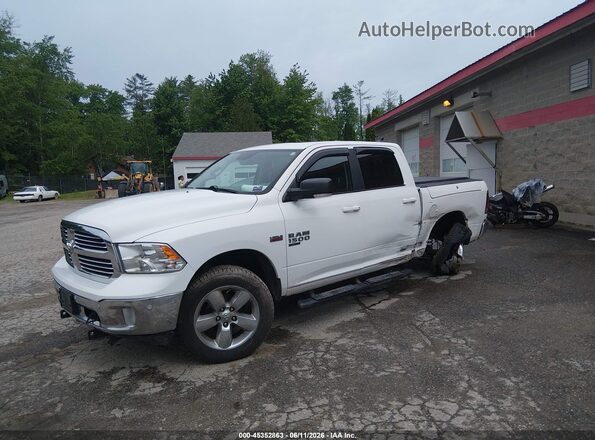 1C6RR7LTXKS535654 2019 RAM 1500 CLASSIC White Vista tres cuartos delantera izquierda