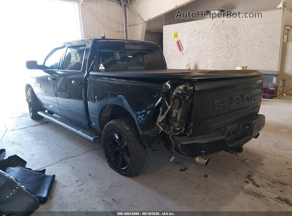 1C6RR7MT0HS686736 2017 RAM 1500 Черный Задняя левая четверть