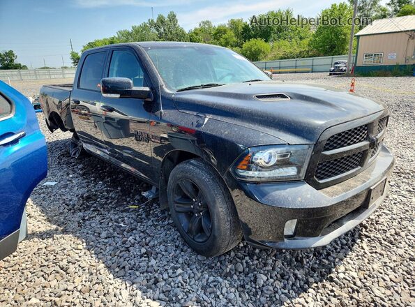 1C6RR7MT0JS341857 2018 RAM 1500 Black Առջևի աջ