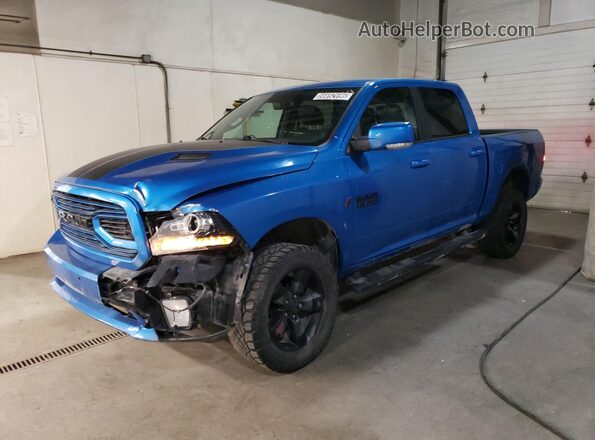 1C6RR7MT2JS196160 2018 RAM 1500 Blue 