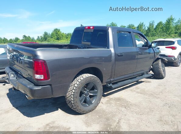 1C6RR7MT2JS208761 2018 RAM 1500 Серый Задняя правая четверть