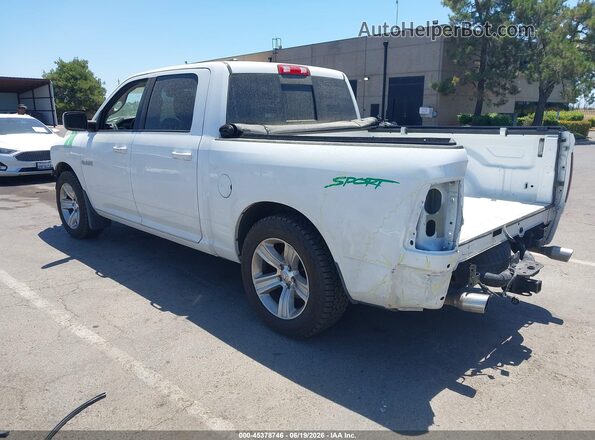 1C6RR7MT3GS202752 2016 RAM 1500 Белый Задняя левая четверть