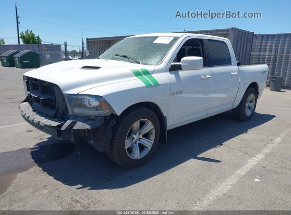 1C6RR7MT3GS202752 2016 RAM 1500 Белый Передняя левая четверть