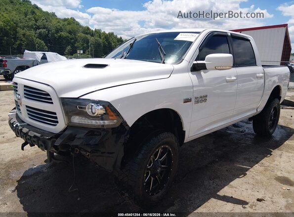 1C6RR7MT9HS601277 2017 RAM 1500 White Передня ліва чверть