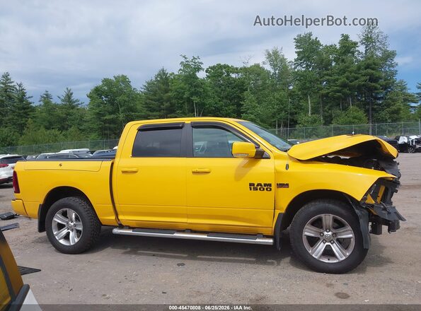 1C6RR7MTXGS322516 2016 RAM 1500 Yellow 360 interior view