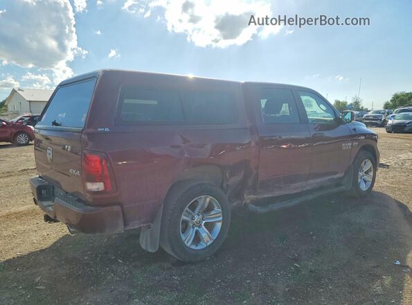 1C6RR7MTXHS599474 2017 RAM 1500 Burgundy Հետևի աջ