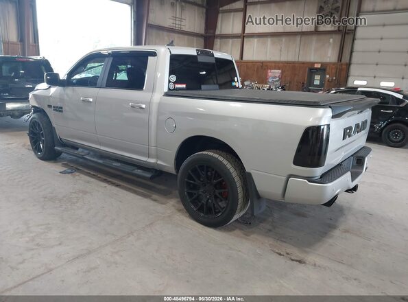 1C6RR7MTXJS241202 2018 RAM 1500 Gray Rear left