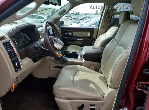 1C6RR7NM4JS355266 2018 RAM 1500 Burgundy Vista interior delantera