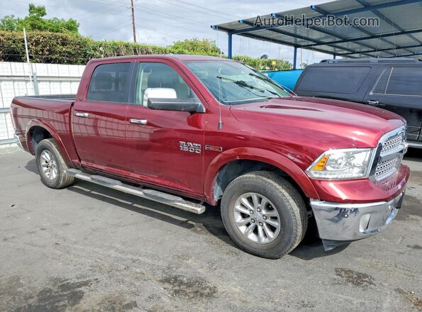 1C6RR7NM4JS355266 2018 RAM 1500 Burgundy Delantero derecho
