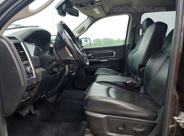 1C6RR7NM5GS316985 2016 RAM 1500 Brown Вид салону спереду