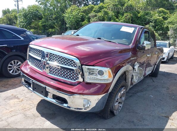 1C6RR7NM7GS187938 2016 RAM 1500 Burgundy Przód lewy