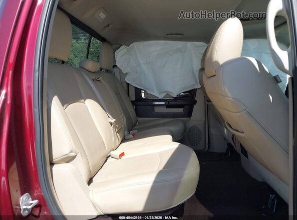 1C6RR7NM7GS187938 2016 RAM 1500 Burgundy Widok naklejki z numerem VIN