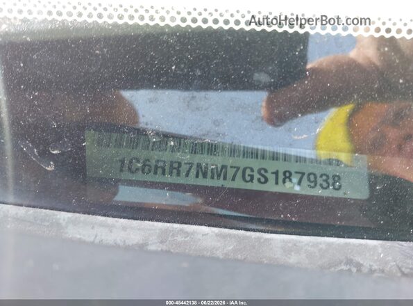 1C6RR7NM7GS187938 2016 RAM 1500 Burgundy Widok komory silnika