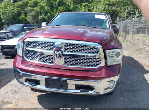 1C6RR7NM7GS187938 2016 RAM 1500 Burgundy Widok zestawu wskaźników