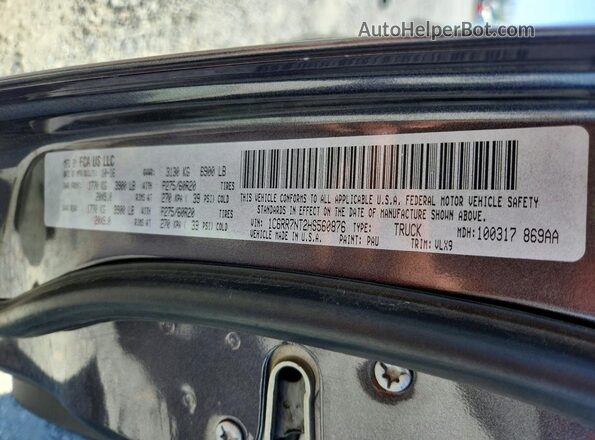 1C6RR7NT2HS560876 2017 RAM 1500 Gray 