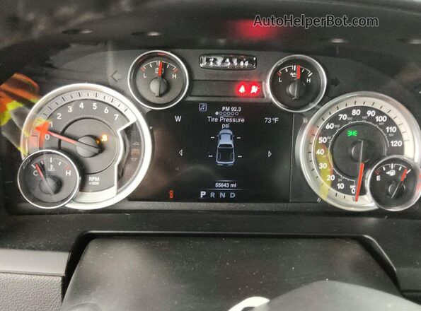 1C6RR7NT4GS178007 2016 RAM 1500 Black 