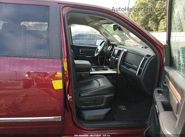 1C6RR7NT4GS294839 2016 RAM 1500 Burgundy წინა სალონის ხედი