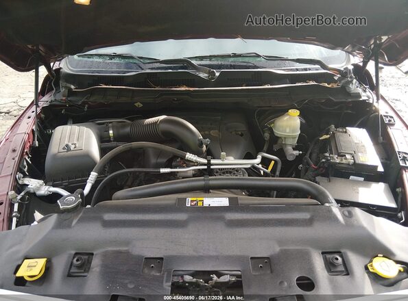 1C6RR7NT4GS294839 2016 RAM 1500 Burgundy უკანა ხედი