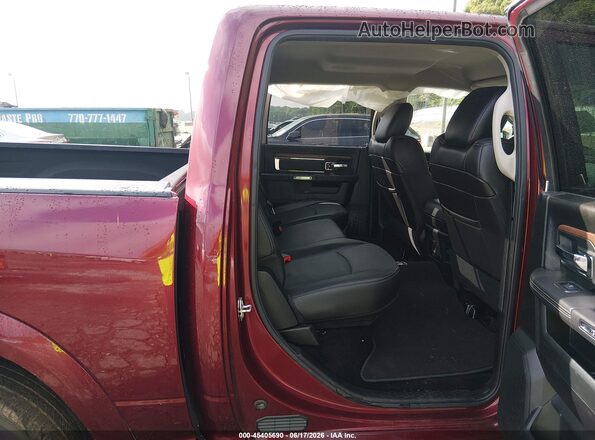 1C6RR7NT4GS294839 2016 RAM 1500 Burgundy VIN კოდის სტიკერის ხედი