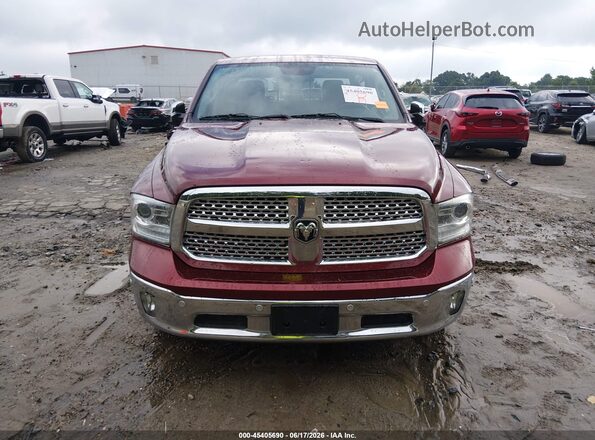 1C6RR7NT4GS294839 2016 RAM 1500 Burgundy უკანა სალონის ხედი