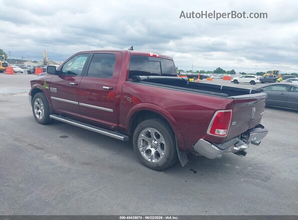 1C6RR7NT4JS186308 2018 RAM 1500 Maroon Հետևի ձախ